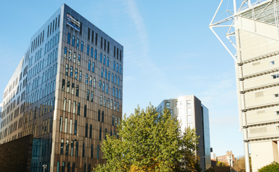 image of Newcastle University Business School building 